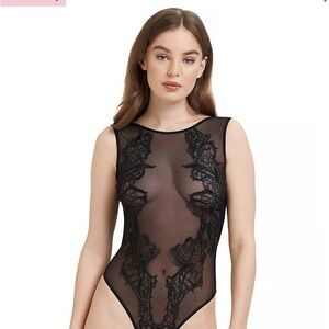 Black bodysuit xs